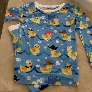 NWOT, Little Sleepies Rubber Ducky Splish Splash Pajamas